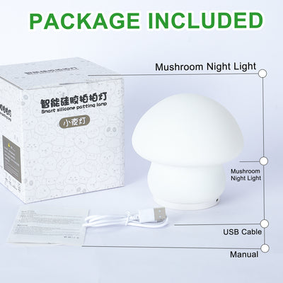 Rechargeable Baby Mushroom Lamp (Small Size)