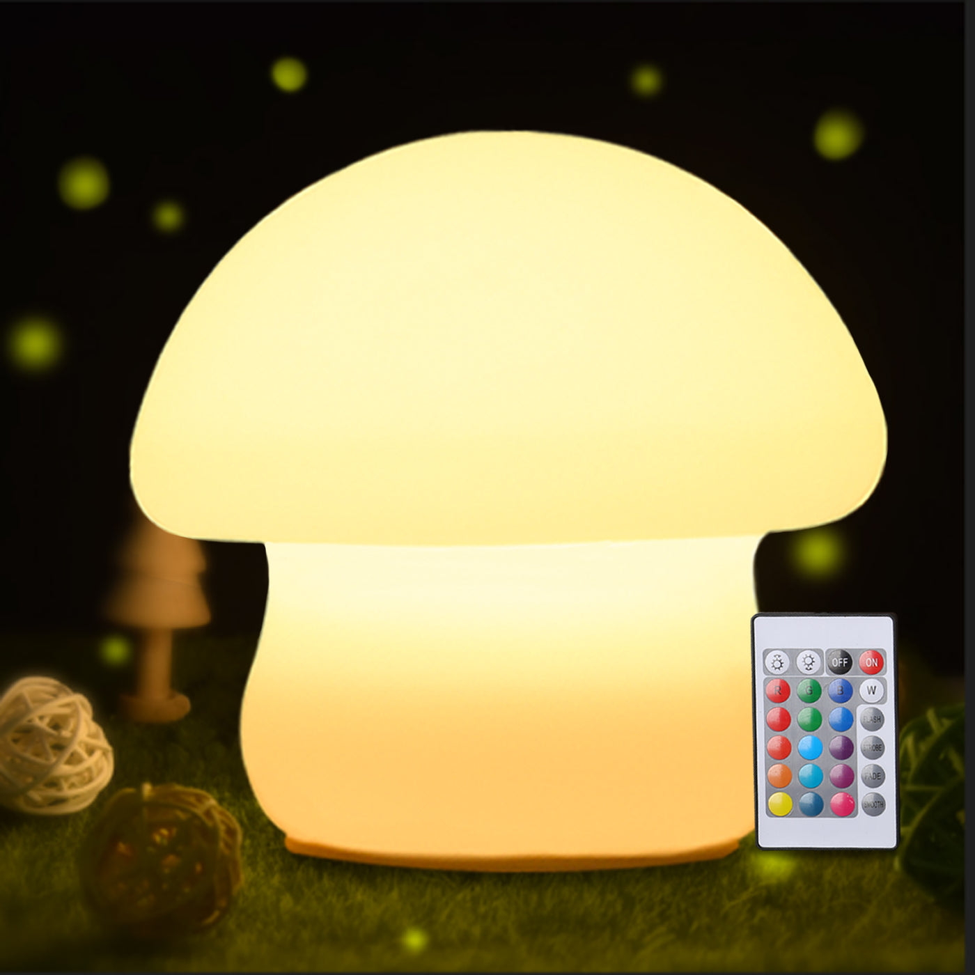 Rechargeable Baby Mushroom Lamp (Small Size)