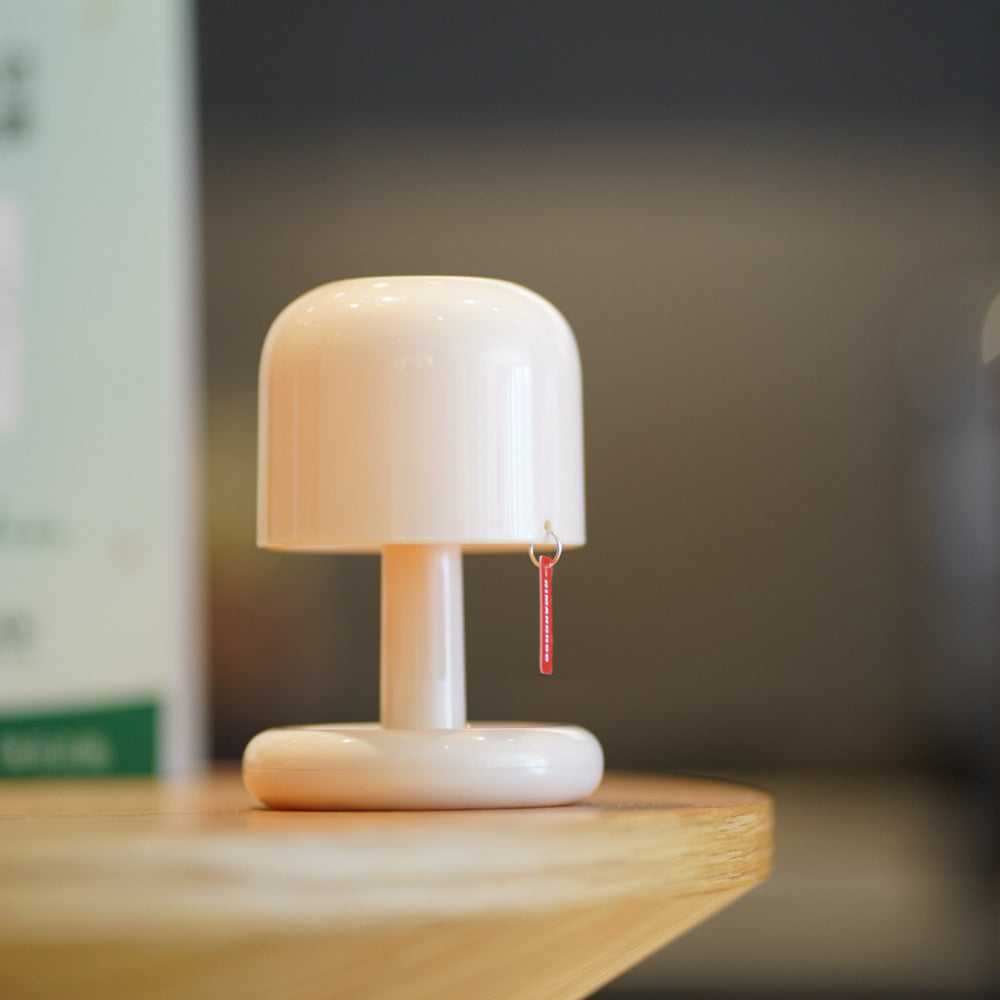 Mini Desktop USB Rechargeable Mushroom Lamp